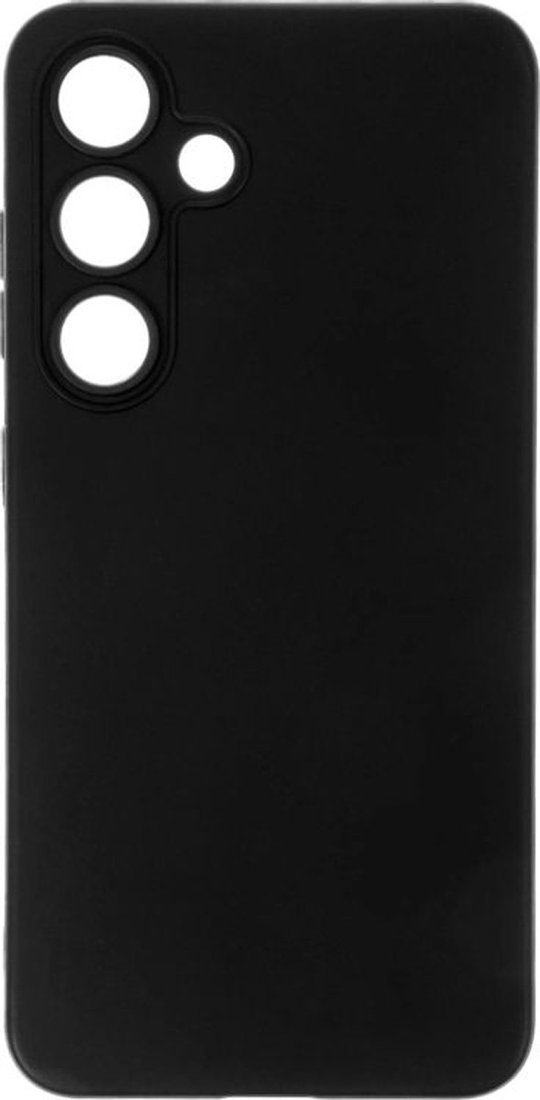 Чехол для телефона BoraSCO Silicone Case для Samsung Galaxy S24+ 72954 (черный)