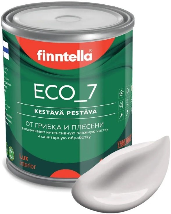 

Краска Finntella Eco 7 Arkuus F-09-2-1-FL110 0.9 л (нежно-бежевый)
