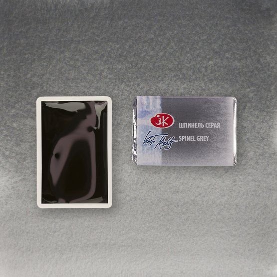 

Акварельная краска Невская палитра Белые ночи 1911837 (837 шпинель серая)