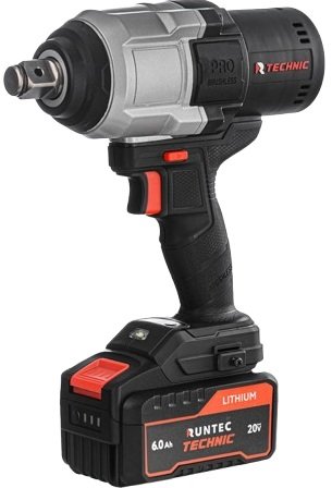 

Гайковерт Runtec RT-IW1400T (с 2-мя АКБ, кейс)