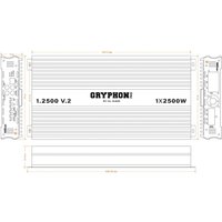 Автомобильный усилитель DL Audio Gryphon Pro 1.2500 V.2