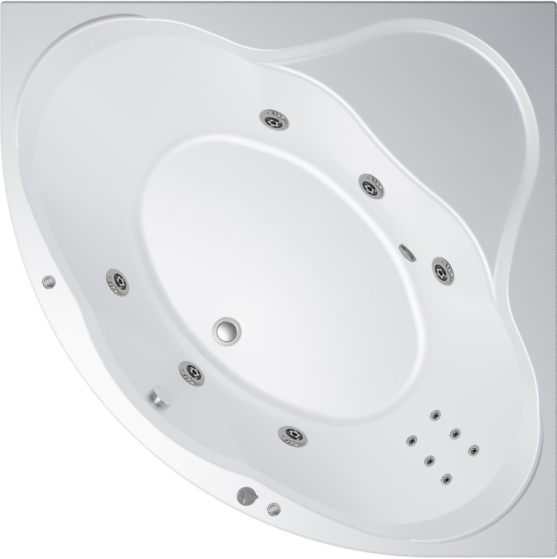 

Ванна Triton Грация 140x140 Стандарт Flat (с гидромассажем)