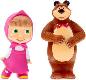 Набор игрушек для ванной Играем вместе Маша и Медведь 198156