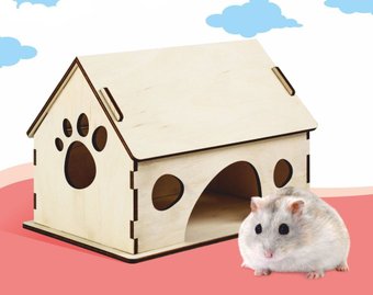 Клетка Woody Домик для хомячка тип 1 06060