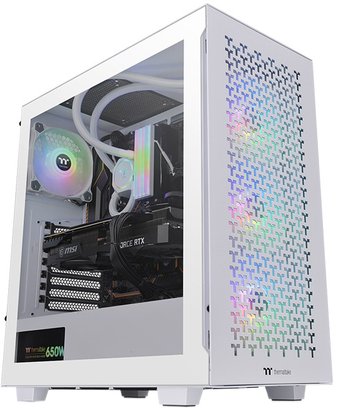 Thermaltake V350 TG ARGB Air Snow CA-1S3-00M6WN-03