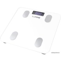 Умные напольные весы Lumme LU-1334 (белый жемчуг)