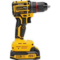 Дрель-шуруповерт Denzel CDH-BL-20 (с 2-мя АКБ, кейс)