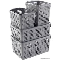 Корзина Violet Лофт 642008 (серый)