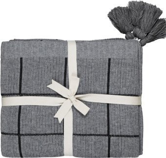 Плед Sarev Вязанный P 974 MONETA GRI/V1