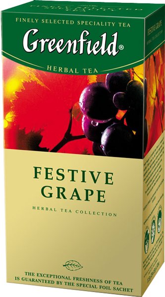 

Фруктовый чай Greenfield Festive Grape 25 шт