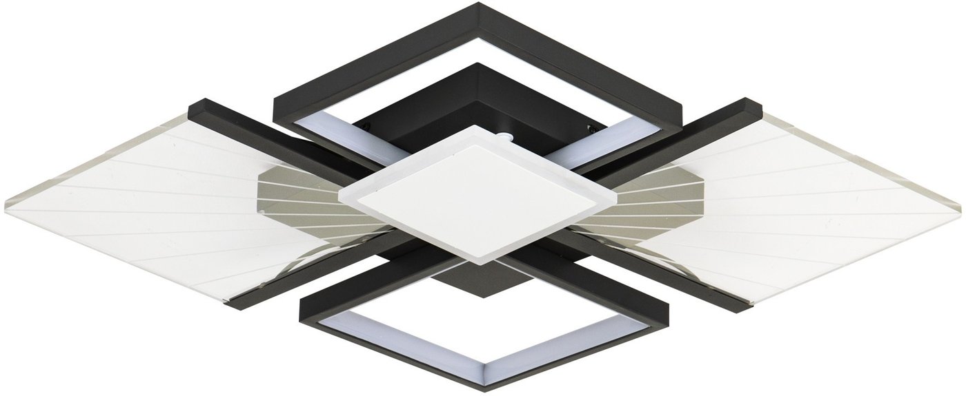 

Припотолочная люстра LED4U L1048-500 BK