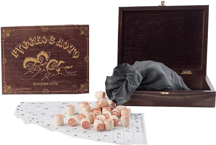 

Настольная игра Объедовская фабрика Игрушки Русское лото Тройка 356-19