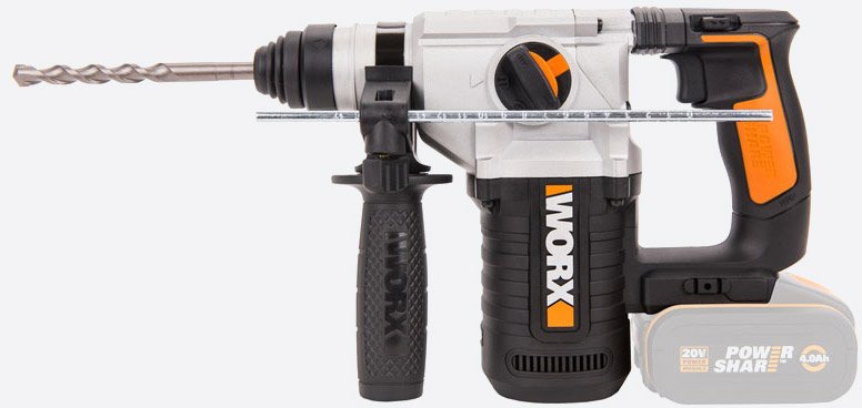 

Перфоратор Worx WX392.9 (без АКБ)