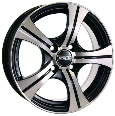

Литые диски TechLine 410 14x5.5" 4x100мм DIA 60.1мм ET 43мм BD