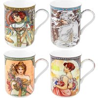 Набор кружек Elan Gallery New Bone China Времена года 420620 в Могилеве