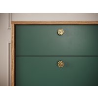 Тумба НК-Мебель Brass KM-1 (изумруд)