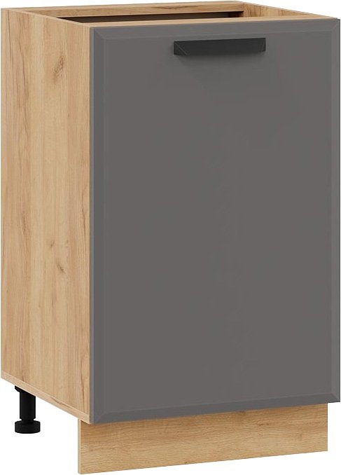 

Шкаф напольный Трия Тиана 1Н5 (дуб крафт золотой/асфальт супермат)