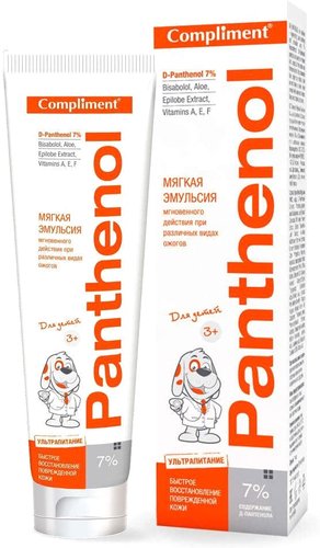 Крем детский Compliment Panthenol Мягкая 3+ 75 мл