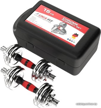 Набор гантелей Unixfit DBKITU15 15 кг