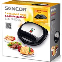 Многофункциональная сэндвичница Sencor SSM 9400SS