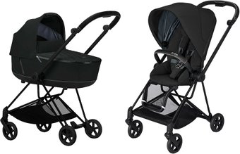 Cybex Mios (2 в 1, deep black, рама черная)