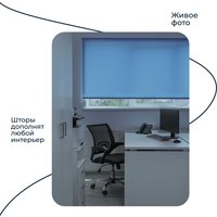 Рулонные шторы Franc Gardiner Glasgow 75x160 97284293 (синий)