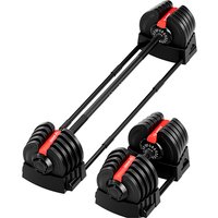 Набор гантелей с грифом для штанги HYFIT ШГ 40кг