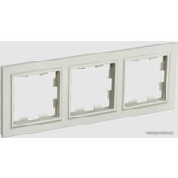 Рамка IEK Brite РУ-3-БрКр