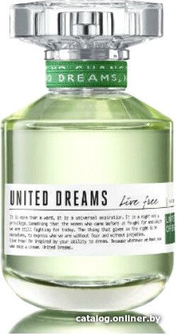 Туалетная вода United Colors of Benetton United Dreams Live Free EdT (50 мл)