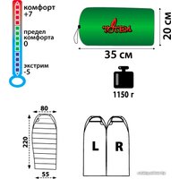 Спальный мешок Totem Hunter