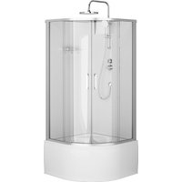 Душевая кабина AM.PM Above 90x90 W9XC-401A-9090MT (хром матовый/прозрачное стекло)