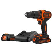 Ударная дрель-шуруповерт Black & Decker BDCHD18K1B2 (с 2-мя АКБ, кейс)