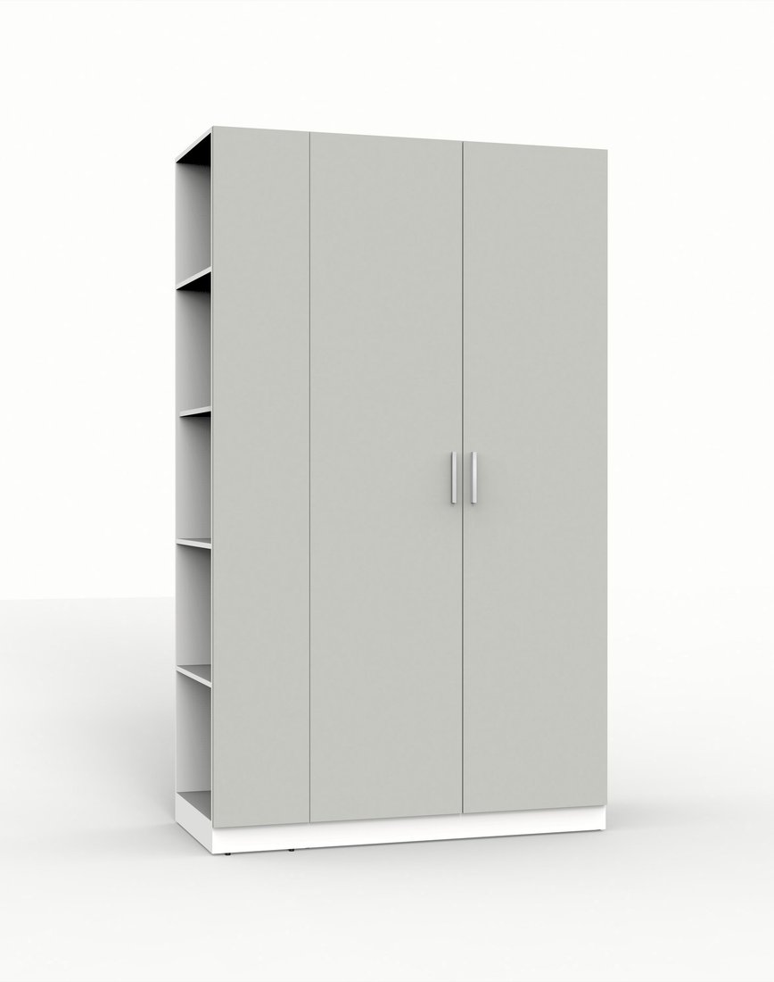 

Шкаф распашной Интермебель Марсель-13 МР 01-13 (шиншилла серая)