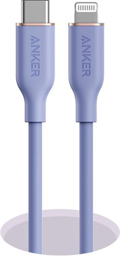Кабель Anker 641 USB Type-C - Lightning (0.9 м, фиолетовый)