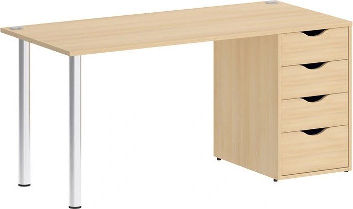 

Стол Riva Home Office VR.SP-3-158.4 Silver (акация лорка)