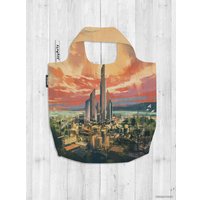 Сумка шоппер JoyArty Зарево над небоскребами bstl_18083