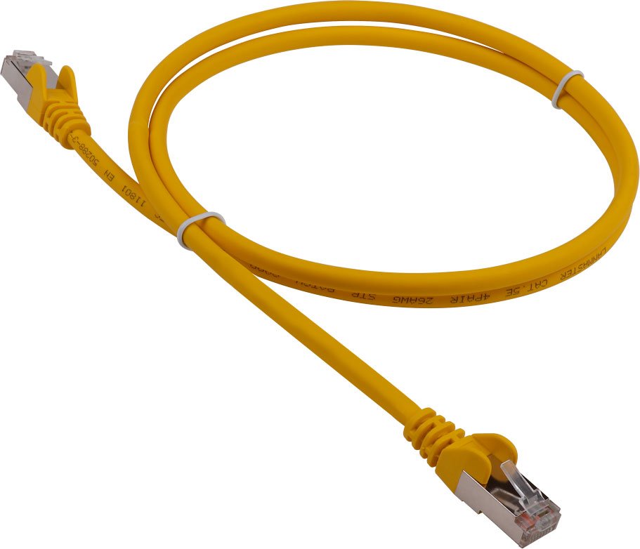 

Кабель Lanmaster LAN-PC45/S5E-5.0-YL
