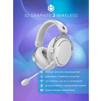 Наушники IO by Red Square Graphite 2 Wireless (белый)