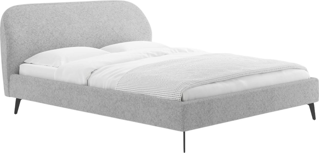 

Кровать Сонум Katrin 160x200 (кашемир светло-серый)