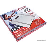 Напольные весы Delta Lux DE-4600 (белый)