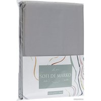 Простыня Sofi De MarkO Premium Mako 180х230 Пр-Пм-сер-180х230 (серый)