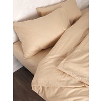1.5-спальный комплект постельного белья Loon Emily (1.5-спальный, наволочка 50x70, бежевый)