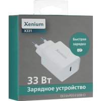 Сетевое зарядное Xenium X331 (белый)