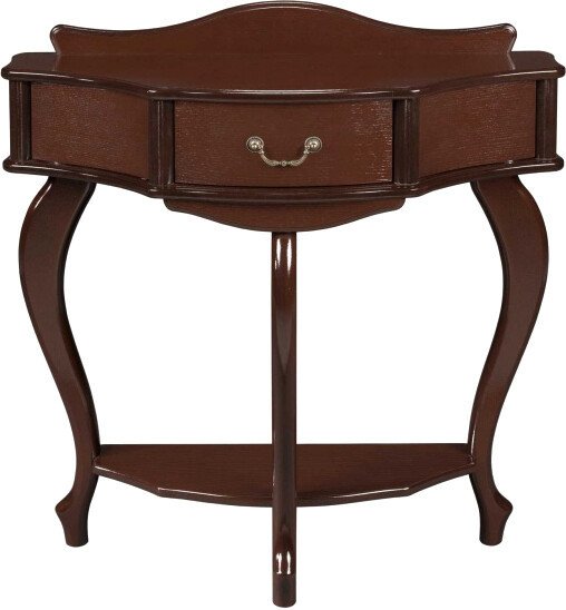 

Консольный стол Мебелик Джульетта с 1 ящиком (орех)