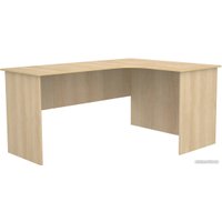 Стол МДК СПУ-Л угловой 1600x1200x755 (левый, дуб млечный)