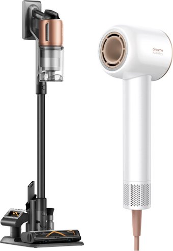 Cordless Vacuum Cleaner Z20 VZV16A + Фен Dreame hairdryer Glory White AHD6A-WH (евровилка)