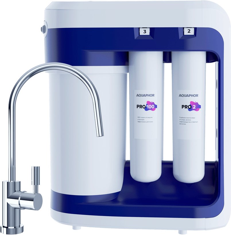 Система обратного осмоса АКВАФОР DWM-202S Pro
