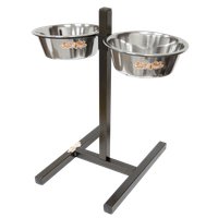 Подставка для мисок Zoonik 08865-1 (бронзовый, с мисками)