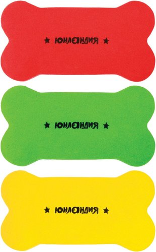 Губка для стирания Юнландия Косточка 237503