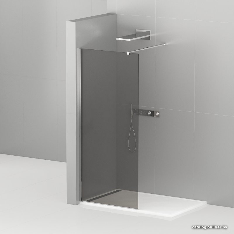 Душевая стенка Cezares LIBERTA-L-1-90-120-GR-Cr